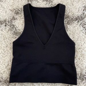 Athleta Aurora Crop Rib Tank